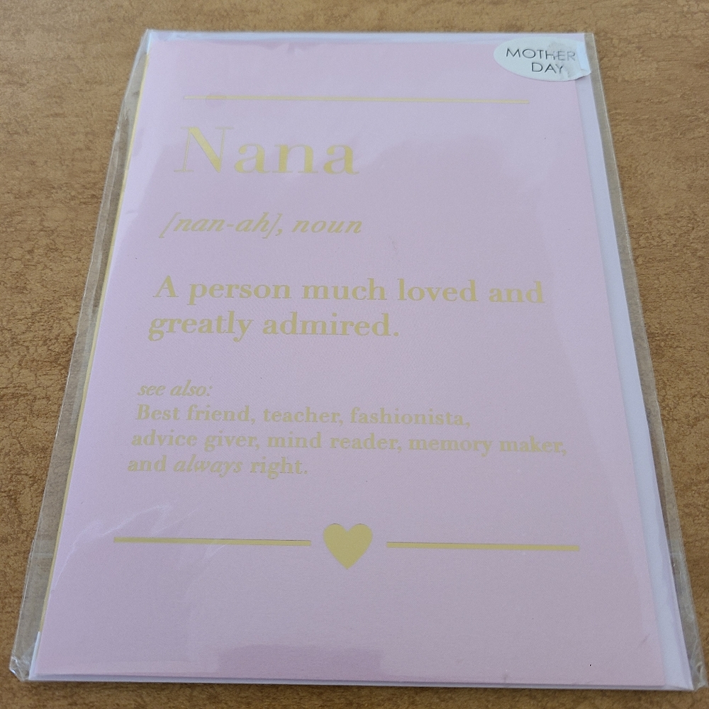 🆕️Mother's Day Card for Nana